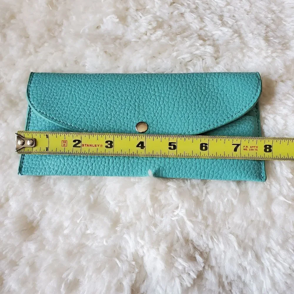 Women's Wallet  Faux Leather Green‎